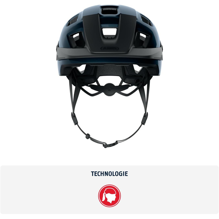 Велошолом ABUS MoTrip для MTB, міцний, з регульованим козирком, універсальний розмір, унісекс