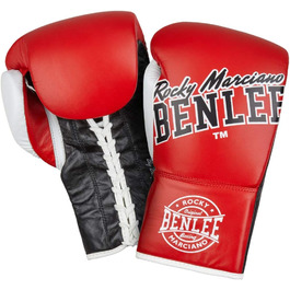 Боксерські рукавички Benlee Rocky Marciano Big BANG 10 oz, шкіряні, червоні, унісекс