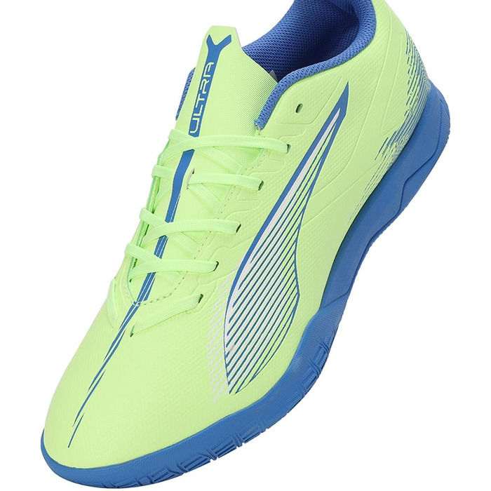 Кросівки футбольні PUMA Ultra 5 Play It для унісекс, 44 EU, кольори Fizzy Apple/Puma White/Bluemazing