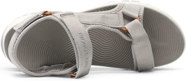 Спортивні сандалі жіночі DREAM PAIRS з комфортною устілкою, сіткою та регульованими ремінцями, світло-кавовий (37 EU)