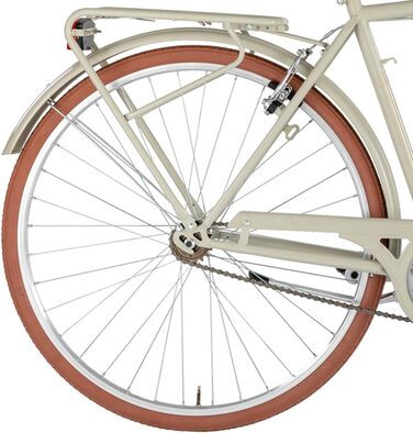 Чоловічий велосипед Alpina Bike Sporting 1V 28'' 580 мм, рама 540 мм, сіро-коричневий, сінглспід