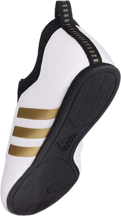 Кеди для карате та тхеквондо Adidas для дорослих та дітей, білий та золотий, 38.5 EU