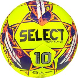 Футбольний м'яч SELECT Numero 10 Turf Match, розмір 4, жовтий
