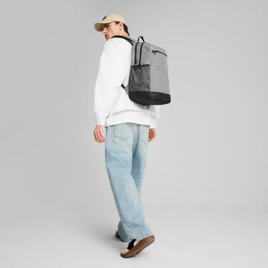 Рюкзак PUMA Buzz Heather унісекс, міський, сірий меланж