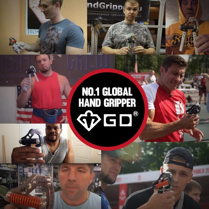 Регульований тренажер для рук GD GRIP Pro-70, 25-70 кг