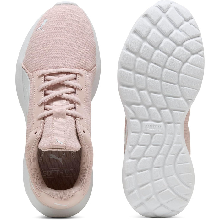 Жіночі кросівки Puma Softride Cosmic Lt (36 EU, Mauve Mist/White) — зручне спортивне взуття для бігу та прогулянок