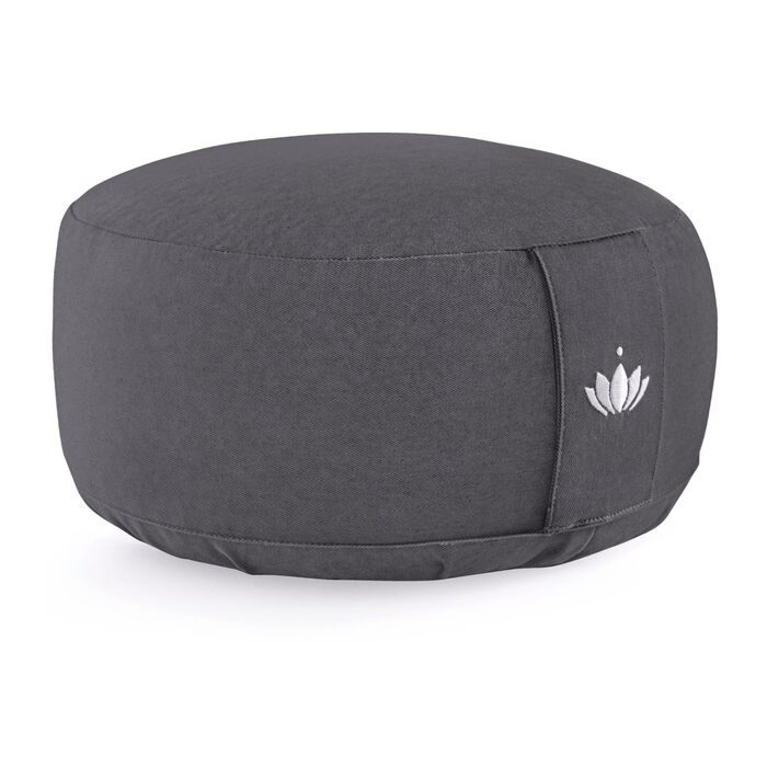 Медитаційне подушечка Lotuscrafts для йоги, 15 см, дinkelspelz, бавовна, GOTS-сертифікат