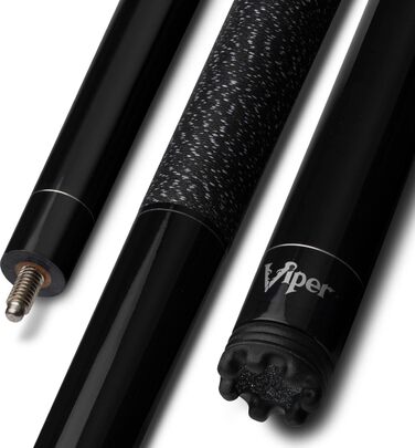 Viper Jump Shot/Break 3-Piece Біліардна/Полотняна Кий, Чорний, 19 унцій