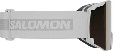 Окуляри для сноуборду та гірських лиж Salomon S/view Access Unisex, білі, універсальний розмір