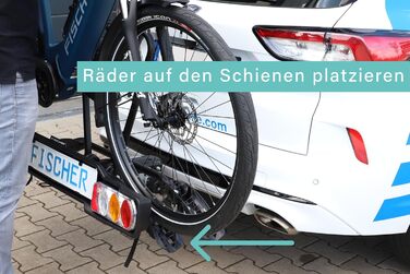 Велосипедний фаркоп FISCHER Proline Evo 2 - фаркоп для велосипедів, тримач для авто, чорний SmartLine