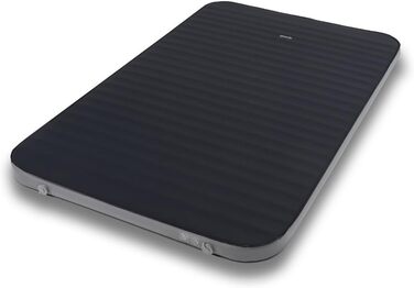 Надувна килимок Qeedo Cloudmat Premium - комфортний килимок для кемпінгу, подорожей та гостей (Dark Navy, Double M)