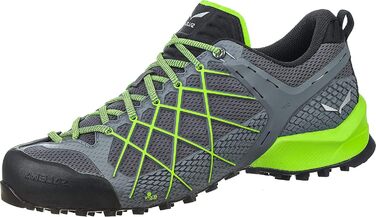 Черевики Salewa Wildfire для чоловіків, 46.5 EU, Flintstone Fluo Green