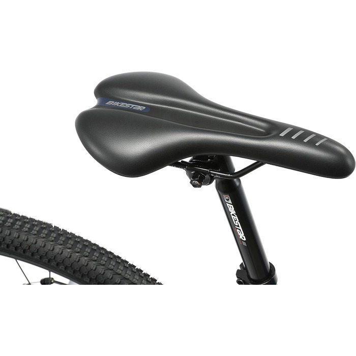 Гірський велосипед BIKESTAR Hardtail з 21-швидкісною трансмісією Shimano, дисковими гальмами, колесами 26/27.5/29 дюймів, рамою 15/17/19 дюймів, MTB