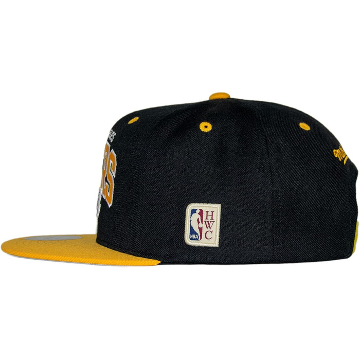 Кепка Mitchell & Ness Team Arch Snapback NBA Los Angeles Lakers, універсальний розмір