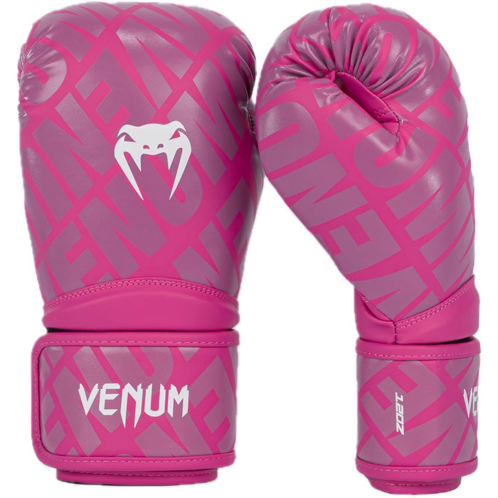Боксерські рукавички Venum Contender White/Silver (Білий/Рожевий, 14 Oz, Contender 1.5 XT)