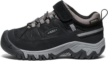 KEEN Targhee 4 Low - Водонепроникні трекінгові черевики для жінок та чоловіків, чорний/сірий, 35 EU