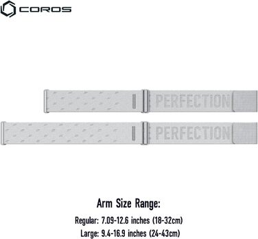 Пульсометр COROS: комфорт, точність, 38 годин роботи, Bluetooth, сірий