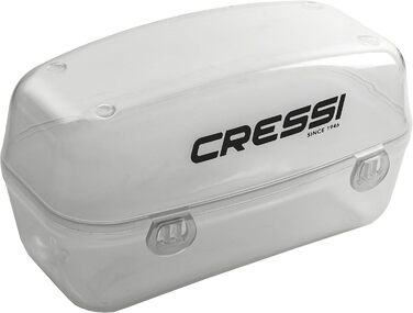 CRESSI F1 Безрамкова маска для дайвінгу та снорклінгу, універсальна, чорна, з лінзами Ultravision Blue або комплект з трубкою Dry, унісекс