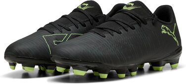 Футбольні бутси PUMA Future 8 Play FG/AG для унісекс, біло-чорно-червоні, 47 EU, Puma Black Fizzy Light Green Terrain