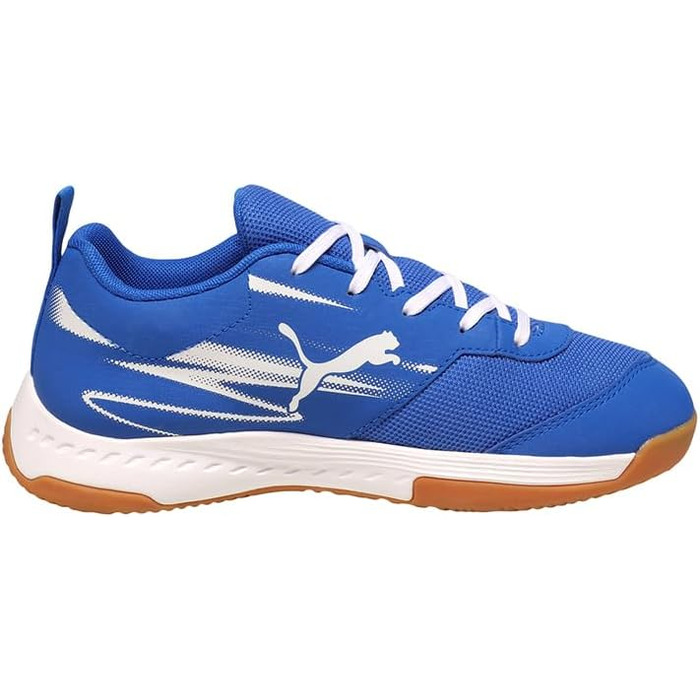 Дитячі кросівки Puma Varion Li Jr для залу (Indoor Court Shoe) — Синій/Білий, 35 EU