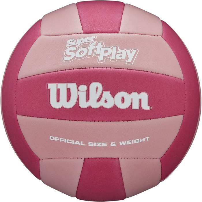 Волейбольний м'яч WILSON Super Soft Play Outdoor, офіційний розмір, для відпочинку