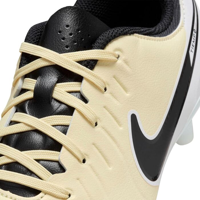 Дитячі футбольні бутси Nike Legend 10 Academy FG/MG (38 EU) - Lemonade Black Mtlc Gold Coin