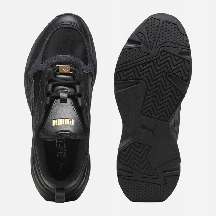 Жіночі кросівки Puma Cassia Lux 39783703 спортивні зручні, чорні, розмір 39