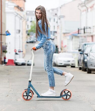 Самокат Meteor Scooter Pro для дітей та дорослих, спортивний трюковий міський ролер