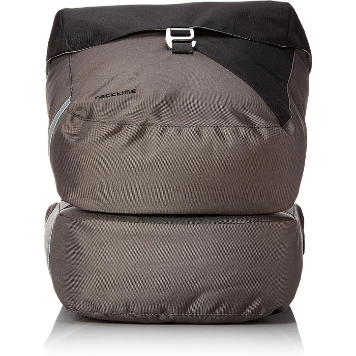 Велосипедна подвійна сумка Racktime Vida, чорна, 35x28x26 см