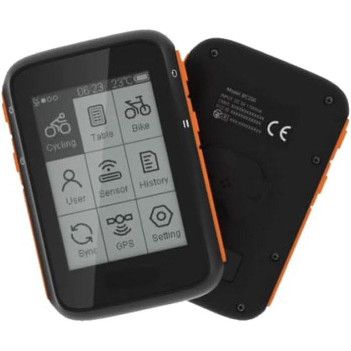 Велокомп’ютер smartLAB bike1 з GPS, ANT+ та Bluetooth, 2,4'' LCD, одометр для велосипеда