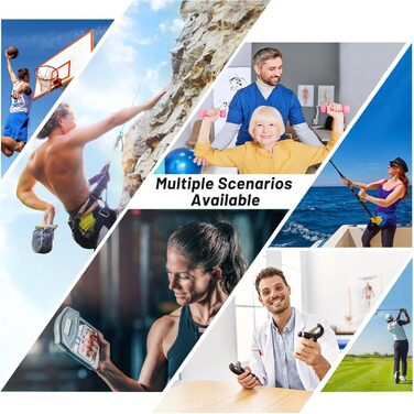 Електронний динамометр Kuptone 90кг / 200lbs з набором дисків для вимірювання сили стискання руки