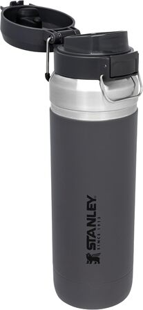Термос-бутилка Stanley Quick Flip з нержавіючої сталі, 7+ годин холодна, BPA-free, герметична, для води, посудомийна, з кришкою-заскочкою