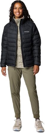 Жіноча утеплена куртка Columbia Powder Lite II Full Zip, чорна, розмір XL