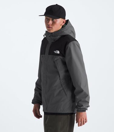 Чоловіча вітрівка The North Face Antora 2025 Smoked Pearl/TNF Black, розмір XL