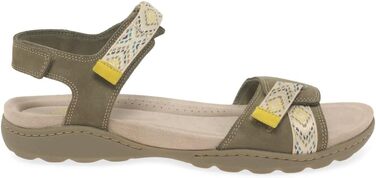 Sandali sportivi Clarks Amanda Sprint da donna (38 EU, velluto verde oliva)