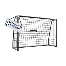 Футбольні ворота HUDORA Pro Tect Lite 180x120 см для дітей та підлітків – сталеві, з м'якою обшивкою стійок для вулиці, швидке складання