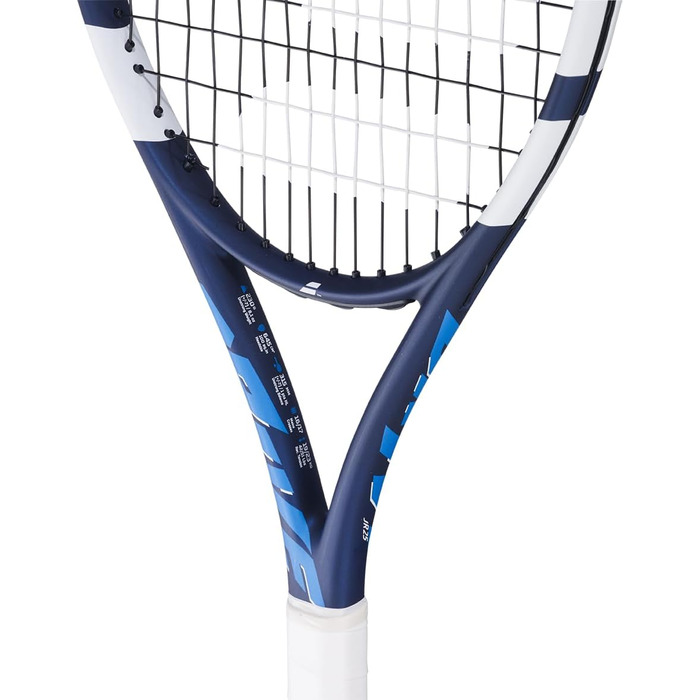 Тенісний корт Babolat Drive Junior – блакитно-червоний, 230 г, для хлопчиків 9-11 років