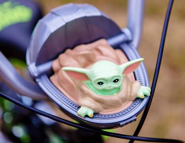 Дитячий велосипед Huffy Star Wars Grogu 12 дюймів, чорний/зелений, 30,5 см