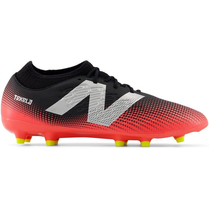 Кросівки для футболу New Balance Tekela Magique Fg V4+ - Чорний, Білий, Червоний (43.5/44 EU)