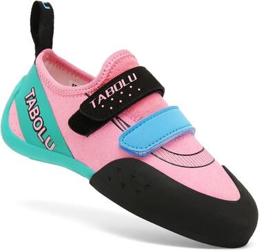 Дитячі скелелазні туфлі для початківців, Indoor, Bouldering, легкі, рожеві, 34 EU