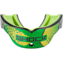 Захисна капа Shock Doctor Gel Max Power з ароматом лайму для спорту – футбол, хокей, баскетбол, лакрос, для підлітків і дорослих, зелена