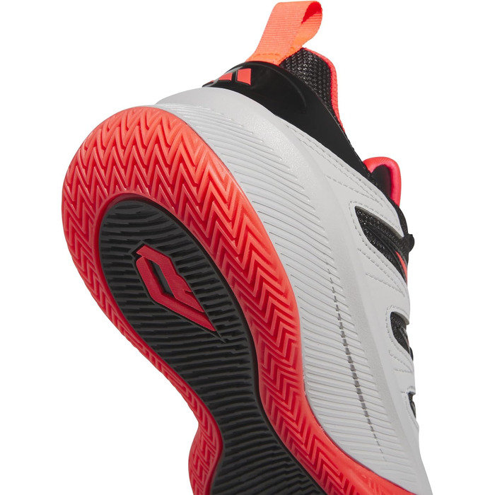 Кросівки баскетбольні adidas Unisex Certified 3, Core Black/Lucid Red/Grey Two (35.5 EU)