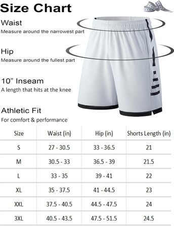 Шорти чоловічі спортивні Liberty Imports з сітки з кишенями, чорно-білі