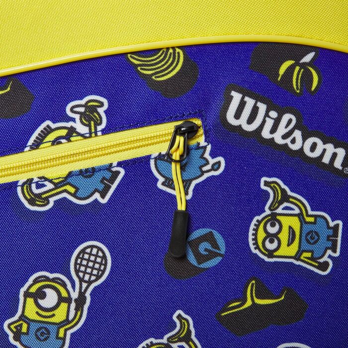 Тенісна сумка Wilson Minions 3.0, синьо-жовта, для ракеток