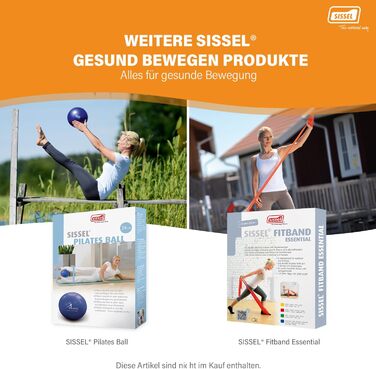 Балансувальна подушка Sissel Balancefit, TPE, антиковзка, для тренування рівноваги та координації, до 120 кг, синя, для дому та вулиці