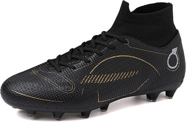 Футбольні черевики для чоловіків Madame Großer Junge, білі Tf (35 EU, чорний Ag)