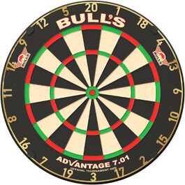 Дартс Bull's Advantage 701 професійний, преміум африканський сизаль, офіційний турнірний розмір, ультратонкі дроти, довговічний, легкий монтаж