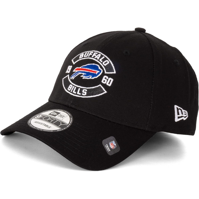 Кепка New Era 9FORTY MLB NFL Limited Edition для чоловіків, Buffalo Bills, чорний