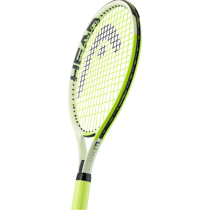 Дитяча тенісна ракетка HEAD Extreme Jr. 21 2024, 180г, для дітей 4-6 років, струнована, лайм