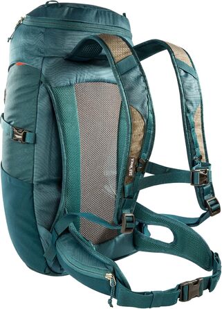 Рюкзак для походів Tatonka Hike Pack 27 л, легкий, з вентиляцією спини та дощовиком, бірюзово-зелений